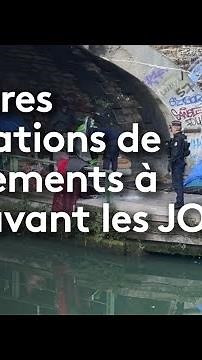 Dernières évacuations de campements à Paris avant les JO