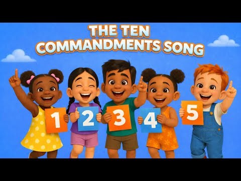 The Ten Commandments | Joyful Bible Songs for Kids | Praise and Worship