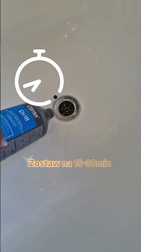 Jak szybko udrożnić zatkany odpływ w zlewie? #clinex #chemiaprofesjonalna