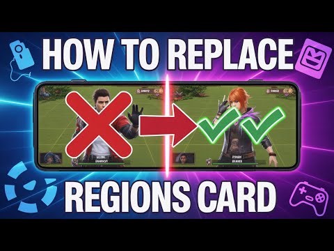 How to Replace Regions Card (Replace)