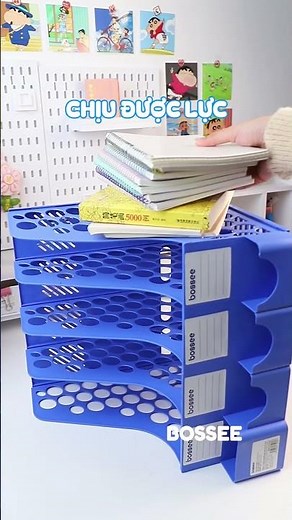 📚 Kệ đựng tài liệu 4 ngăn, phân loại dễ – lấy nhanh – không còn bừa bộn!
