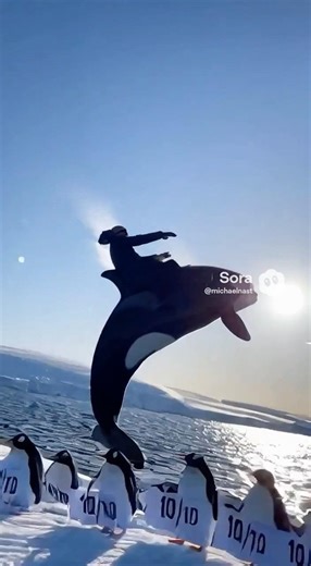 The Adrenaline Junkie Killer Whale Jump #funny #dothingsyoudontwanttodo