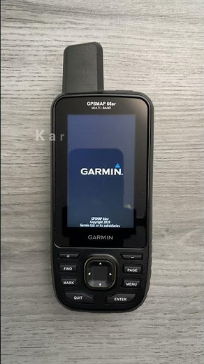 Garmin GPSmap Reset und zurücksetzen auf Werkseinstellungen | GPSmap 62s, 64s, 65s, 66s