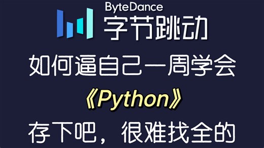 【全748集】目前B站最全最细的Python零基础全套教程，2025最新版，包含所有干货！七天就能从小白到大神！少走99%的弯路！存下吧！很难找全的！