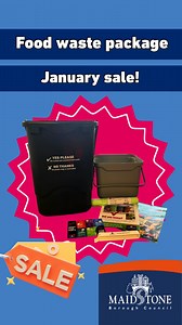 Kick‑start the new year with our Food Waste Package ♻️ Throughout January, you can pick up the full bundle for just £9. Everything you need to make food recycling simple at home: ✅Large food bin ✅Small kitchen caddy for your countertop ✅Roll of five‑litre food sacks ✅Food bag clip ✅Fridge magnet with waste‑prevention tips A small change that makes a big difference to our environment. Ready to get started? Order now 🔗 https://maidstone.gov.uk/home/primary-services/bins-and-recycling/new-or-repla