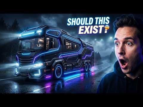 Inside the World’s Most Futuristic Motorhome 🤯 | Secret Technology