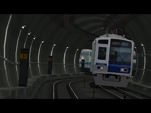 OpenBVE Seibu + Fukutoshin Line Local from Nerima-Takanodai to Shibuya using Seibu 6000 series