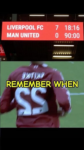 The Day Liverpool DESTROYED Man United 7-0😮‍💨👀