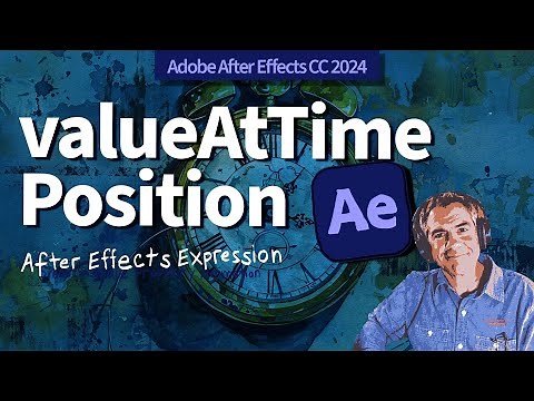 How To Add valueAtTime Expression (Position) in After Effects