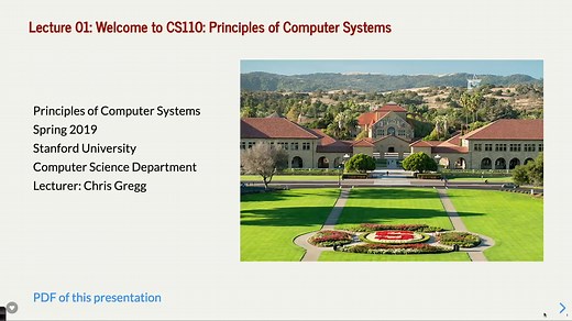Stanfod CS110 Principles of Computer Systems