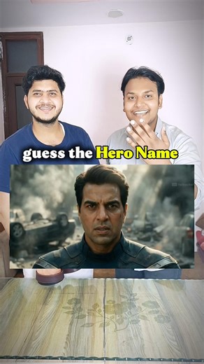 guess the Hero by indian version 🤯#challenge #suhailshadhd #shorts