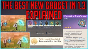The New Parametric Transformer is AWESOME || New Item In 1.3 – Genshin Impact
