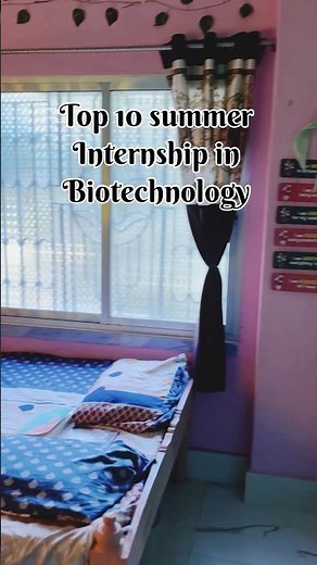 Top 10 summer internship for biotechnology students | Biodotcom | #biotechinternship #