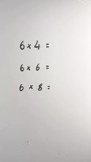 1.7K views | Multiple 6 Method #maths #mathskills #mathtutor #science #education #tutoring #learning #multiplication | Math Lesson | Facebook