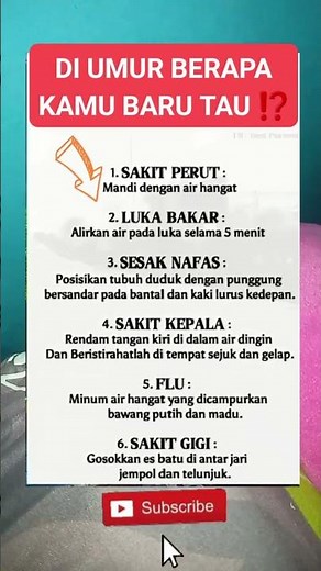 di umur berapa kamu baru tau #viral #shortvideo #information