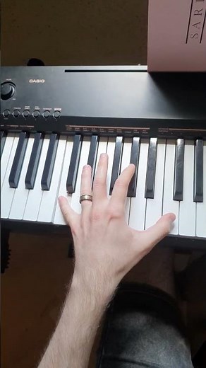 Golden Brown - The Stranglers Piano Tutorial ONE HAND CHALLENGE