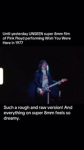 Experience Pink Floyd's Dreamy Performance in Super 8mm