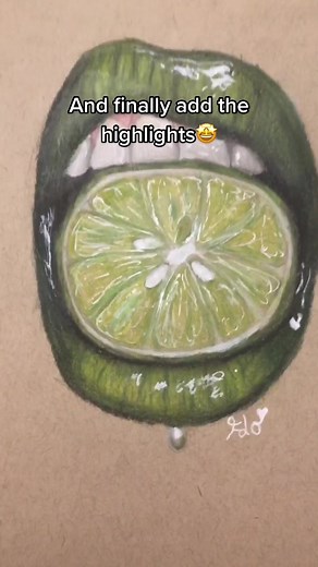 Prismacolor Drawing Tutorial: How to Draw Lips with Color Pencils