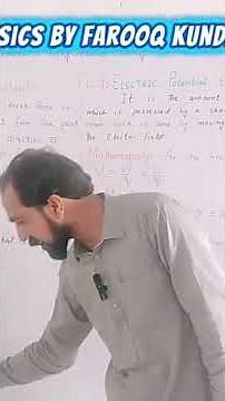 Electric Potential & Potential Energy | Complete Electrostatics Lecture | ‪@chemistrywallah120‬