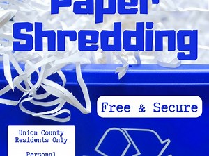 Union County’s Free Document Shredding Events in June and July