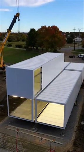 Unfolding a Massive House Like Origami! 🏗️🤯 #Shorts