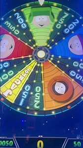 Found and hit a bonus on a South Park slot machine 🔥#southpark #gambling #casino #slots #win #luck