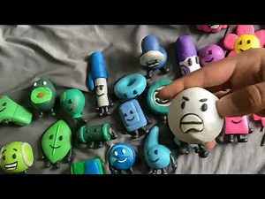 Every BFDI clay figures