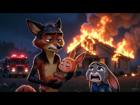 Nick’s Brave Rescue – Their Home Was Burning! 💔🏠 ZOOTOPIA 2