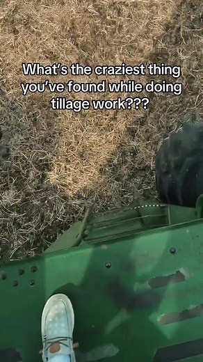 What’s the craziest thing you’ve found while doing tillage work??? Post it in the comments!!!! #fyp #CarminFarms #indiana #johndeere #farming