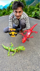 2.5K views · 1K reactions | TWO REMOTE CONTROL LIZARD 年 UNBOXING DEKHO #lizard #unboxing #toylizard #trendingvideo | Badrul Shorts | Facebook