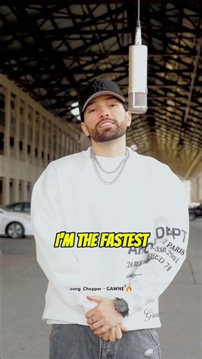 I'm the FASTEST rapper alive... I think 😳⚡️ #music #worldrecord #rap #originalsong #songwriter