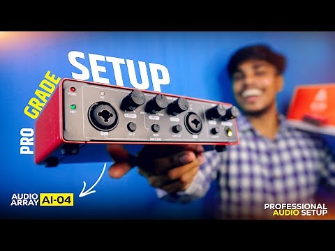 PROFESSIONAL Sound on a Budget? AI-04 Audio Interface Review!