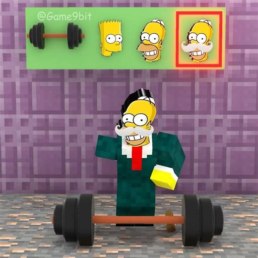 Homer Simpson's health at 10, 20, and 90 years old!