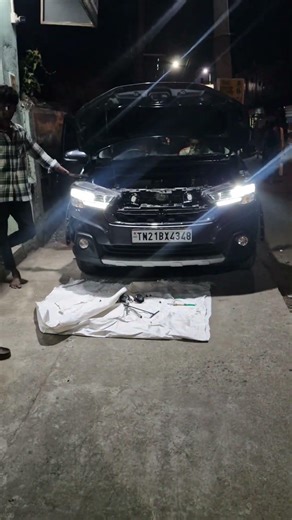 Maruti XL6 fog lamp change high power led light install #kanchicardecors #shortvideo #caraccessories