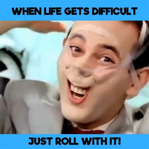 It's nearly #nationalcellophanetapeday -- you know what to do!!! 😆 #TapeFace #PlayhouseWisdom | Pee-wee Herman