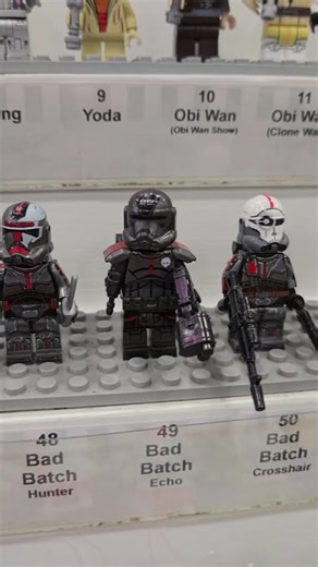 The Bad Batch Lego Minifigs! NEED! #thebadbatch #starwars #legostarwars #minifigs