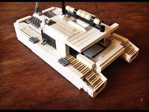 Lego Boat MOC | Catamaran Sailboat