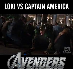 709K views · 13K reactions | Captain America vs Loki (Avengers 2012) | Espace Geek | Facebook