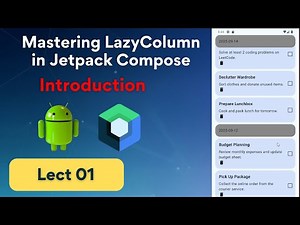 Mastering LazyColumn in Jetpack Compose — The Ultimate Guide | Compose | Android with Rashid Saleem