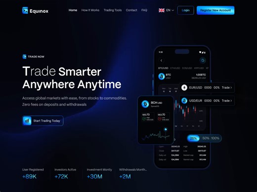 Website for Crypto Platform