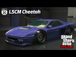 GTA 5 Online - Grotti LSCM Cheetah Classic (Ferrari Testarossa) - DLC Vehicle Customization