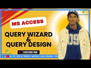 Ms Access | Query Wizard & Query Design.