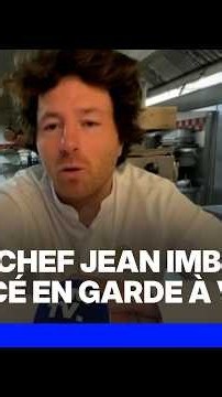 BFMTV NEWS: Chef Jean Imbert placed in police custody for domestic violence