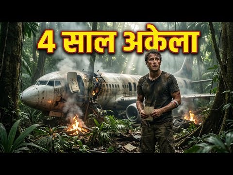 Plane Crash Ke Baad 4 Saal Akela Zinda Raha 😱 |True Survival Story