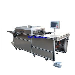 [Hot Item] Chewing Gum Box Wrapping Machine, Semi-Automatic 3D Overwrapping Machine
