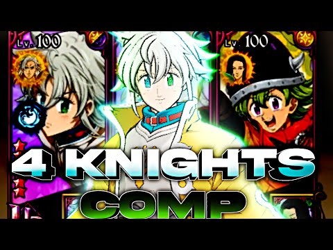 TRISTANS 4 KNIGHTS COMP IS... | 7DS Grand Cross