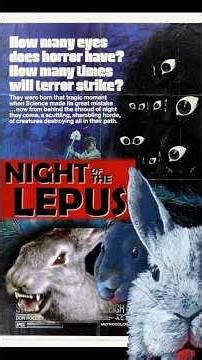 Rabbits Attack!!! Many Lepus!!!!#horror #movie #review #rabbit #nightofthelepus #horrormovie #70's