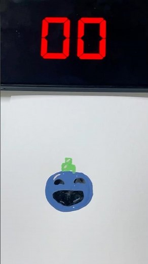 Draw a Cartoon Bomb in 40 Seconds (Poppy Playtime Style) 💣 #drawing #cartoonbomb #artshorts