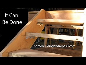 Centering Treads Makes This Stairway Look Better - How To Build Stairs