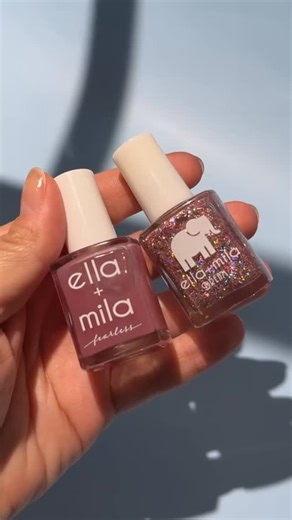 18 reactions | Logo glow-up on the outside, same polish power inside  Recreate with our polishes You Glow Girl! + Center Stage #ellamila #fallnails #vegannailpolish #purplenails @polish.lab.rat | Ella+Mila | Facebook